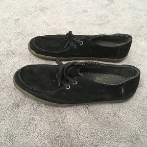 Vans Black Suede Shoes